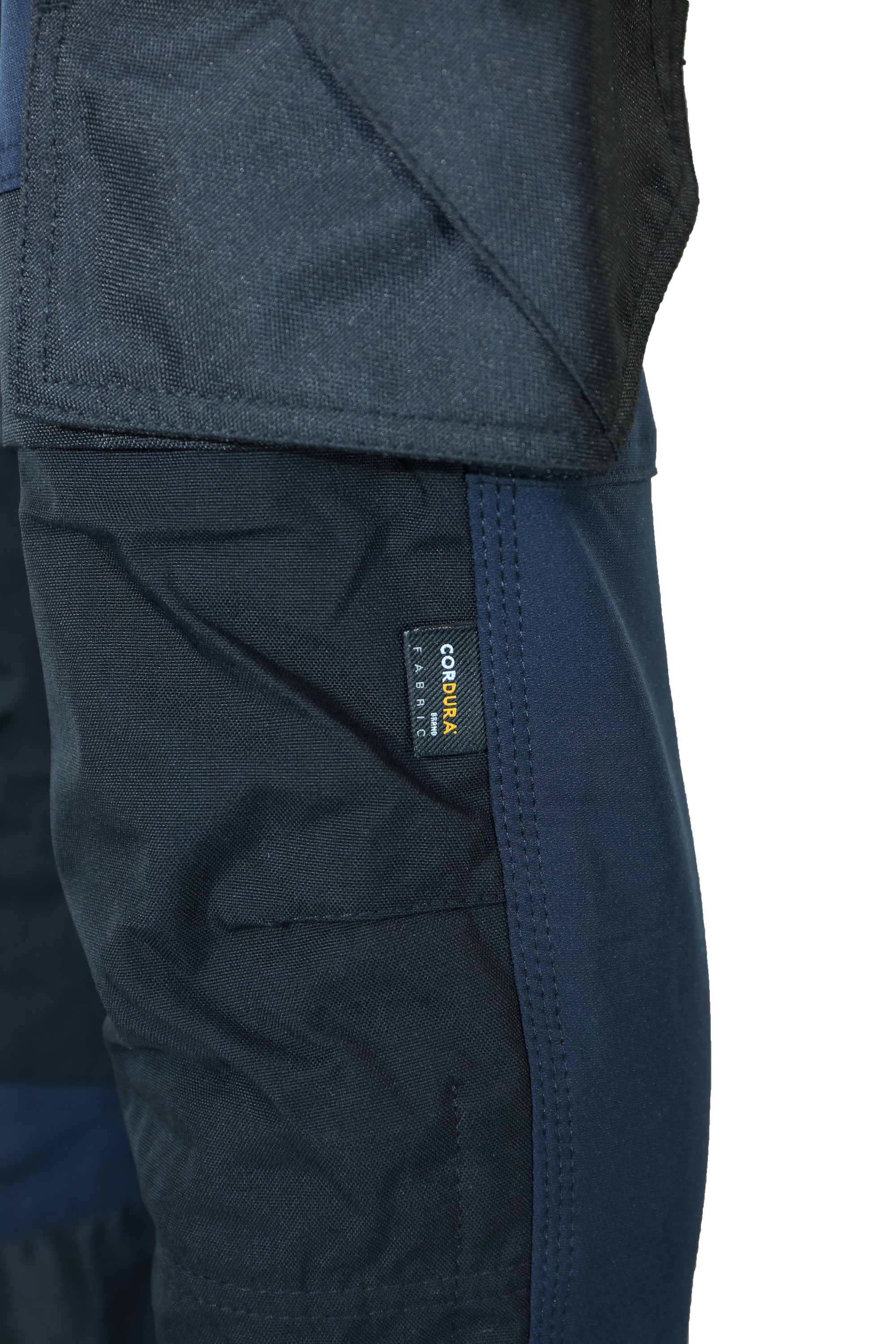 Slim Fit Stretch Work Trouser with Removable Holster Pockets - Hi-Vis Trousers
