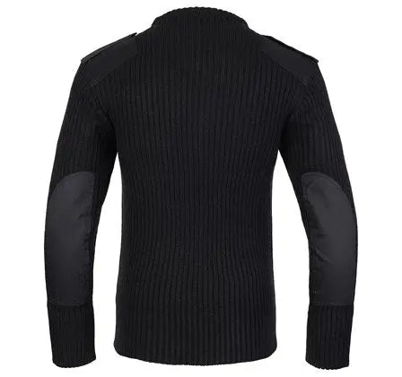 Crew Neck Combat Jumper - Hi-Vis Trousers