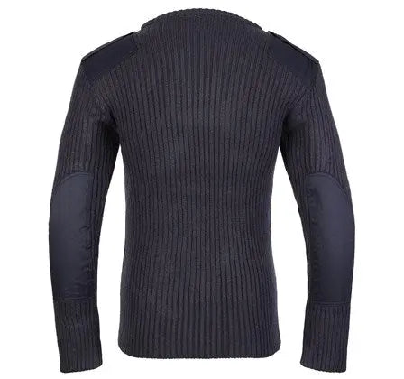 Crew Neck Combat Jumper - Hi-Vis Trousers