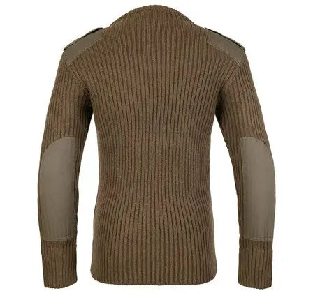 Crew Neck Combat Jumper - Hi-Vis Trousers