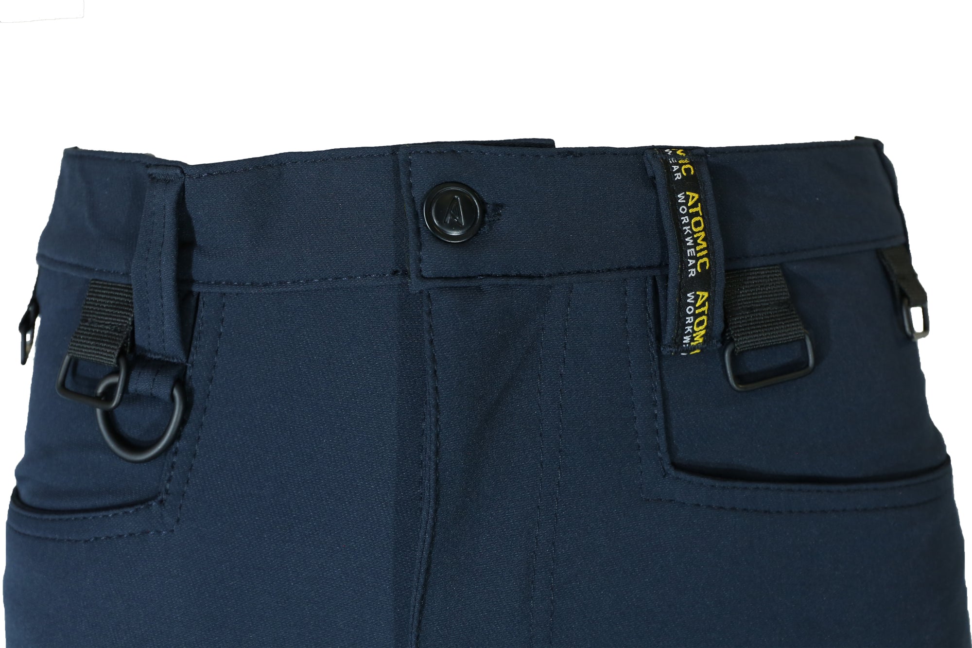 Slim Fit Stretch Work Trouser with Removable Holster Pockets - Hi-Vis Trousers