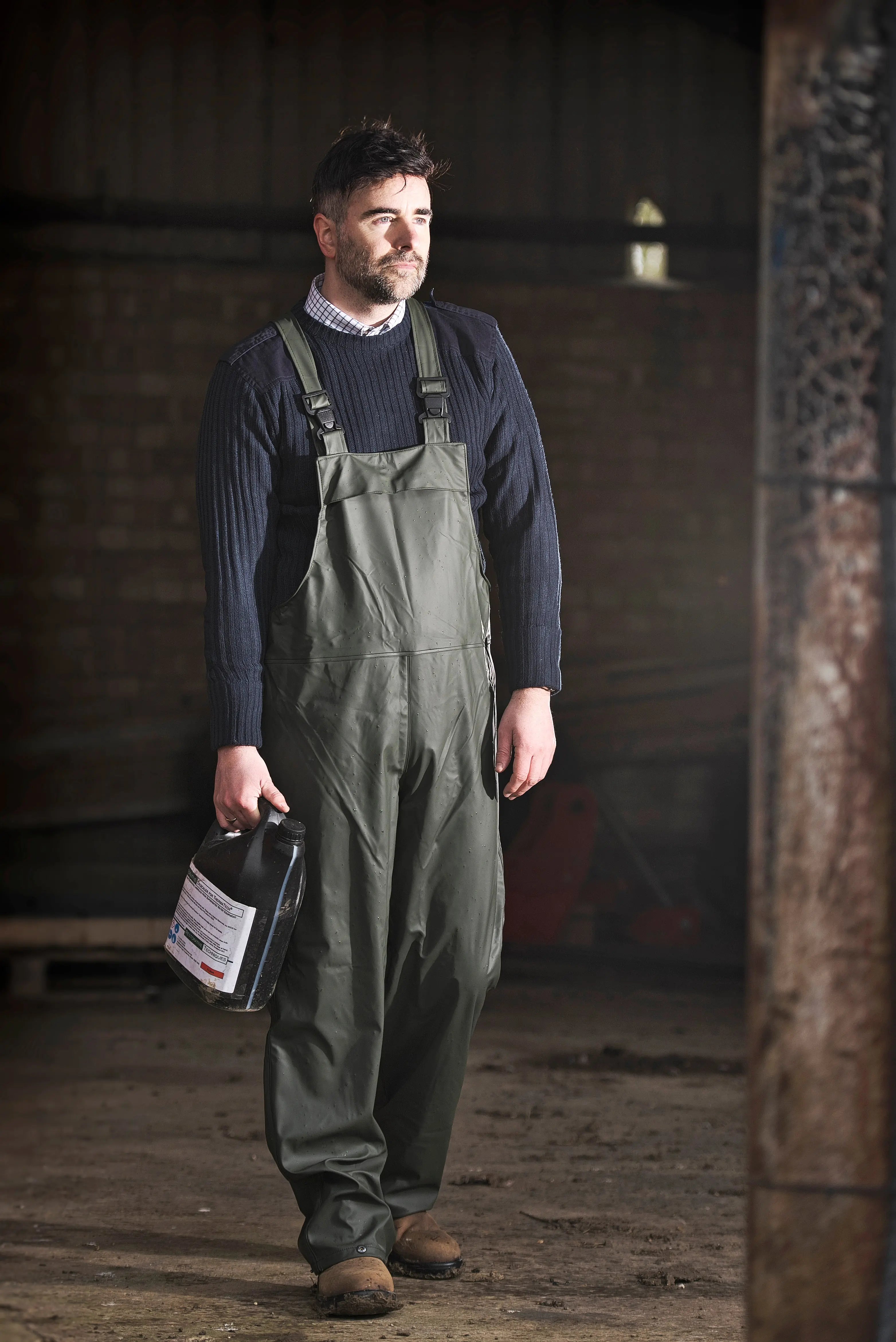 Airflex Waterproof Bib & Brace - Hi-Vis Trousers