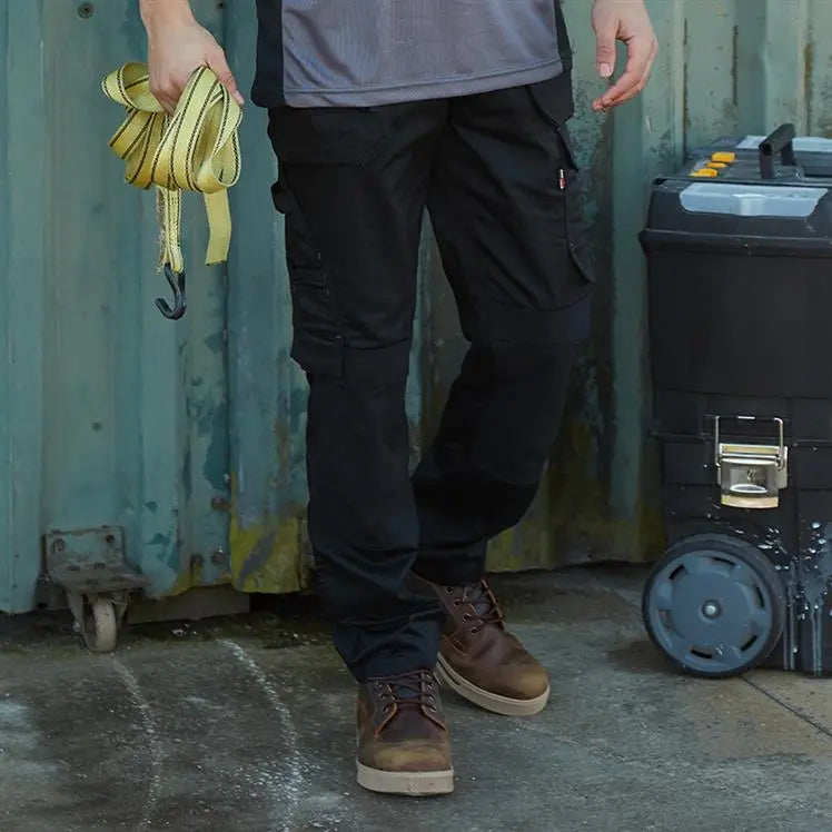 Proflex Slim Stretch Work Trouser - Hi-Vis Trousers