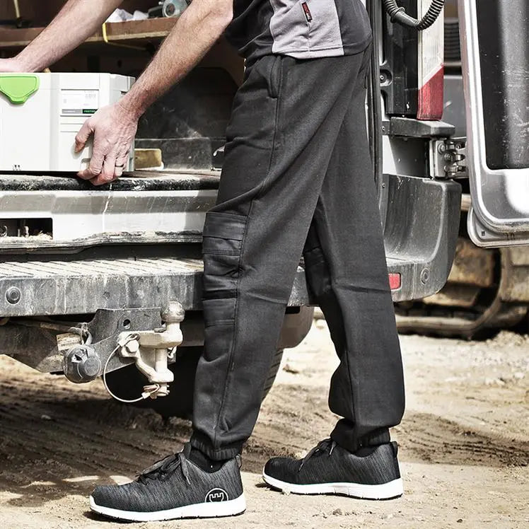 TuffStuff Work Joggers With Knee Pad Pockets - Hi-Vis Trousers
