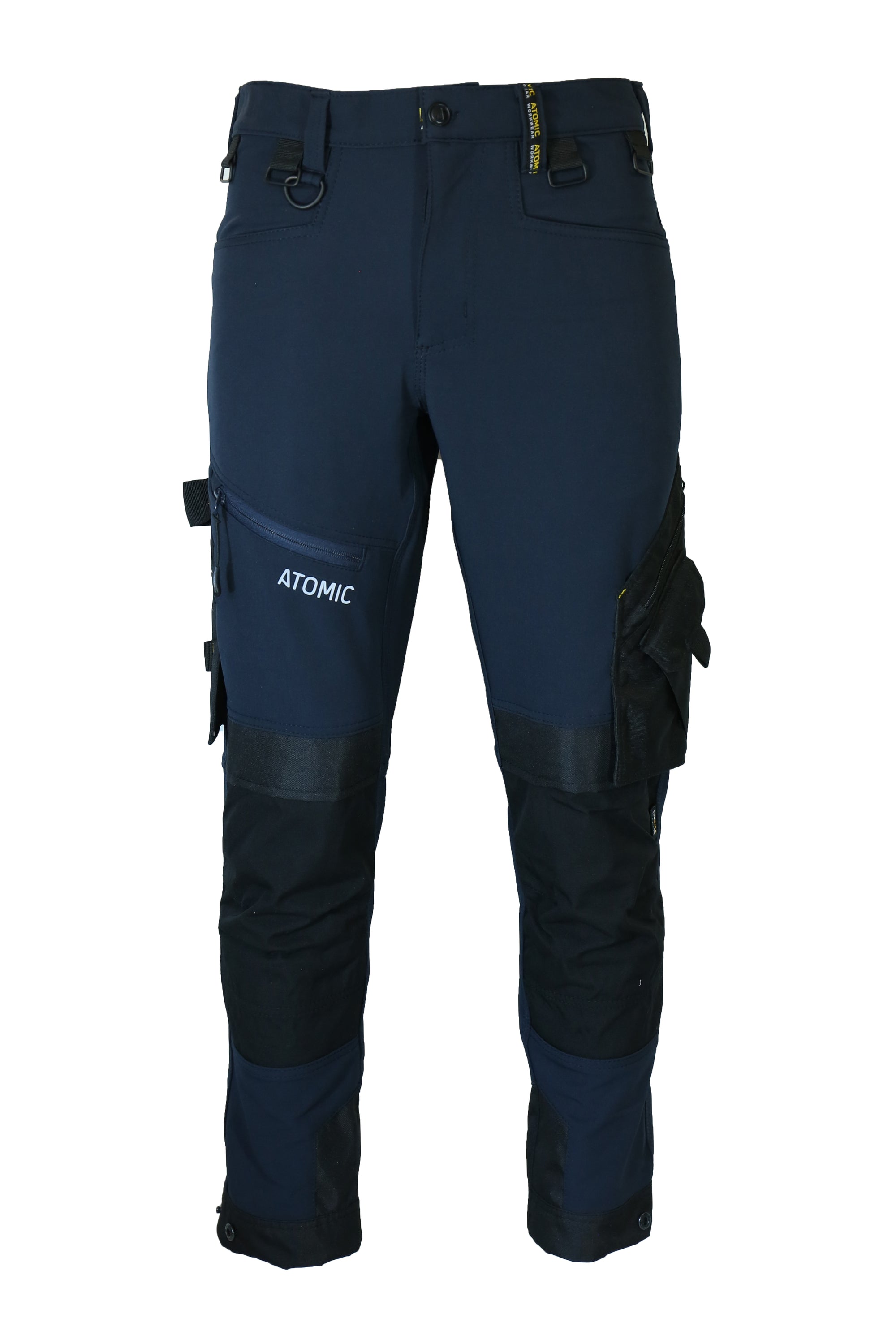 Slim Fit Stretch Work Trouser with Removable Holster Pockets - Hi-Vis Trousers