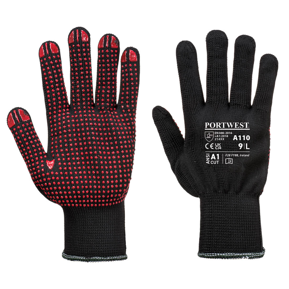 Grip  13 PVC Dotted Glove (Pack of 12) - Hi-Vis Trousers