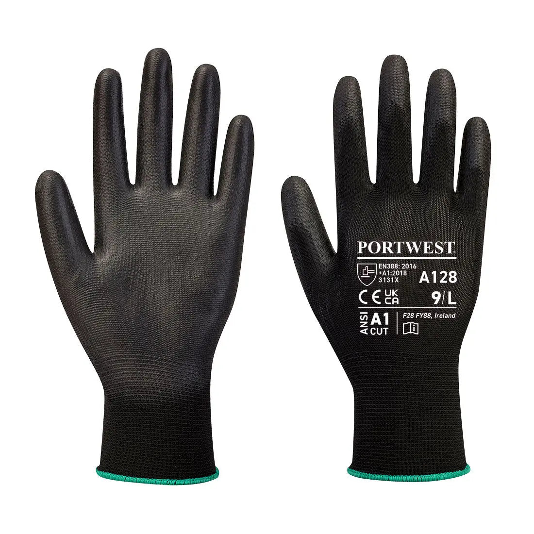 PU Palm Glove Latex Free (Retail Pack) (Pack of 12) Portwest