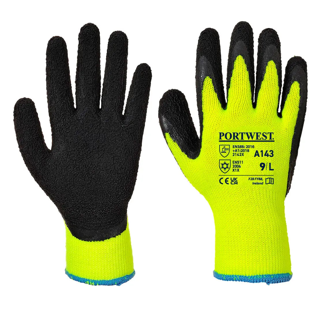 Cold 10 Latex Foam Glove  (Pack of 12) - Hi-Vis Trousers