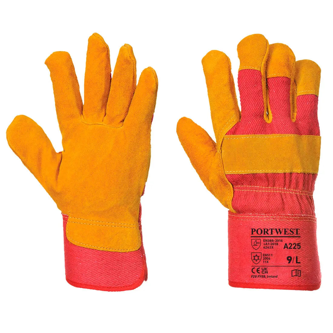 Leather Rigger 240 Cow Split Thermal Glove Portwest