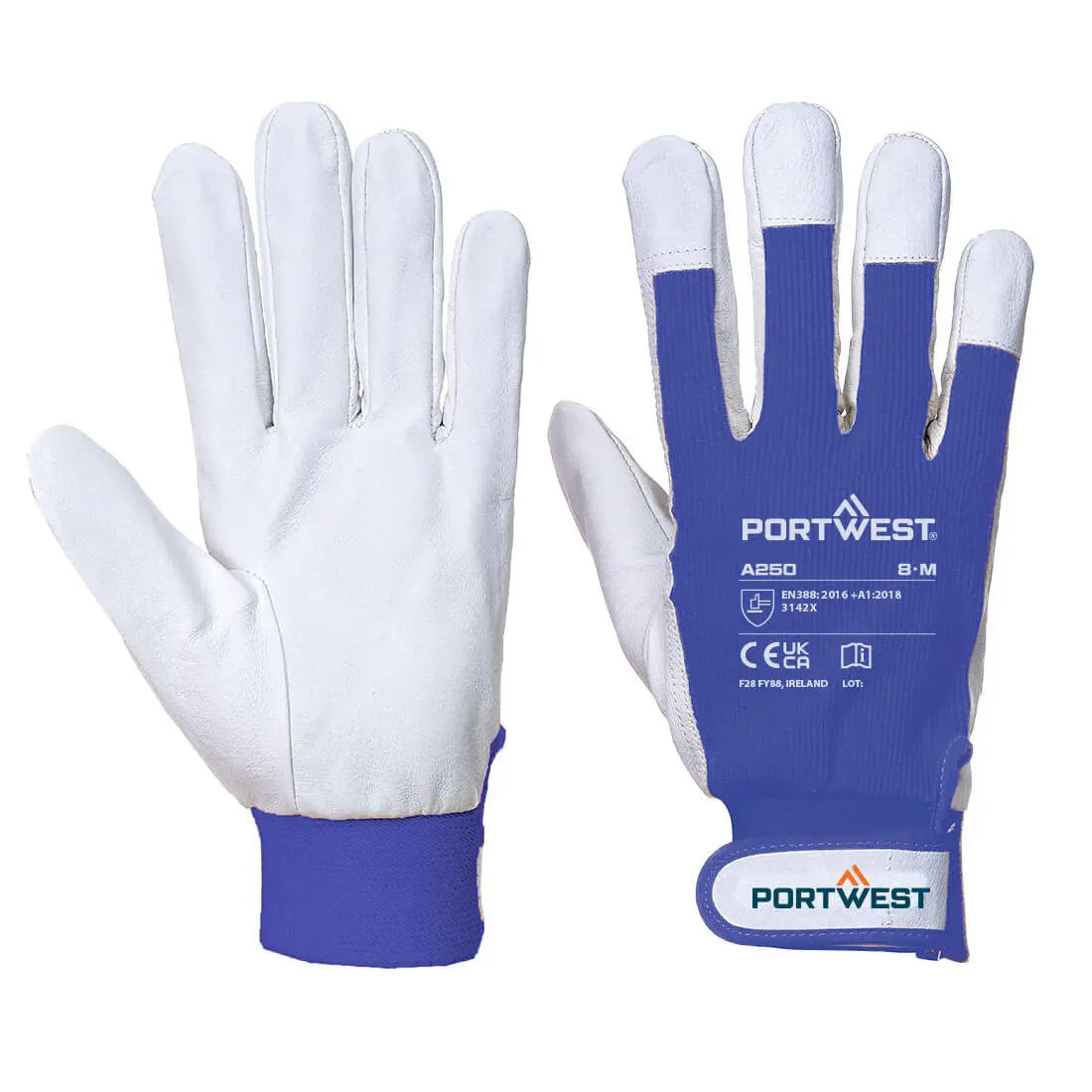 Leather 110 Grain Palm Mechanical Glove - Hi-Vis Trousers