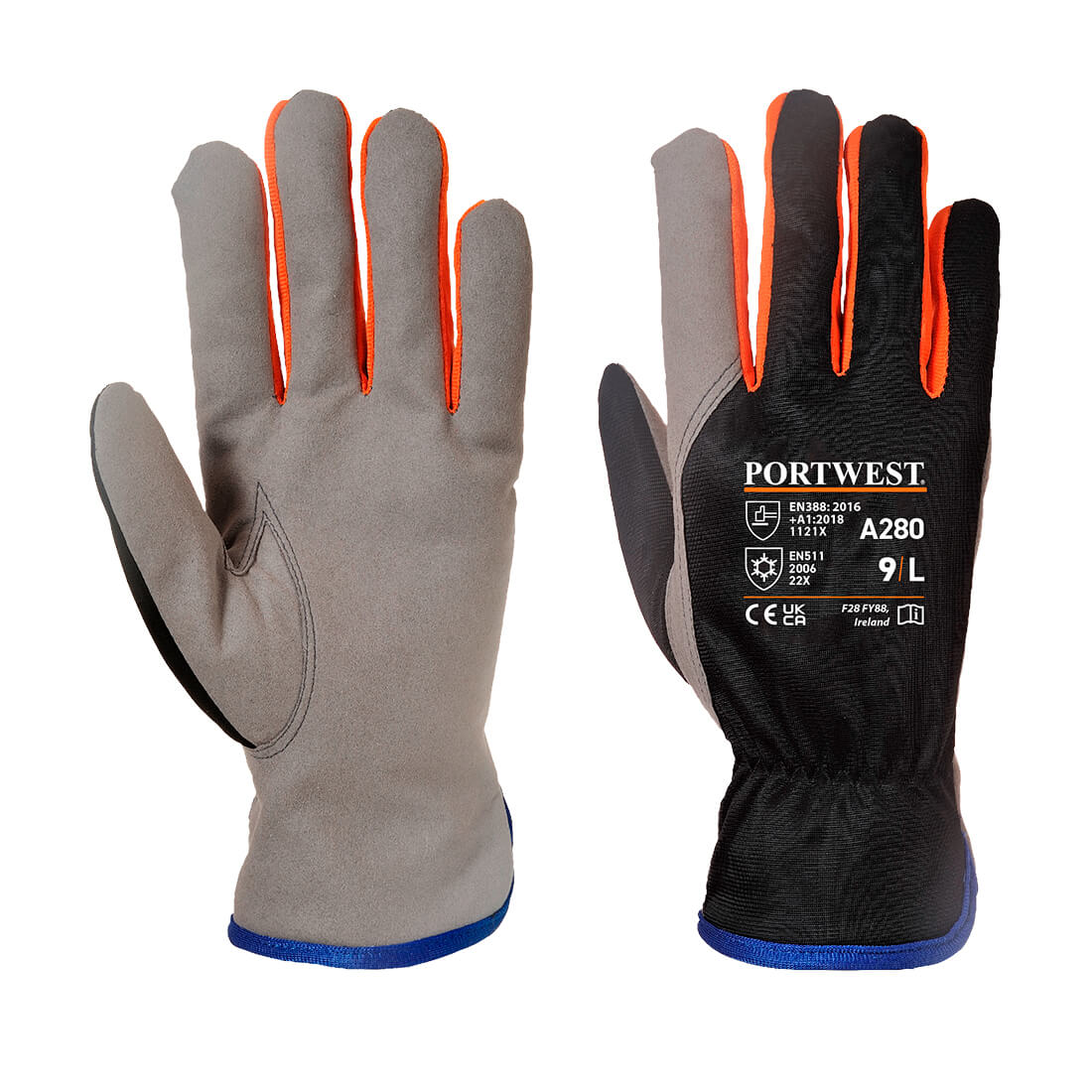 Cold 240 Synthetic Leather Mechanical Glove (Pack of 12)