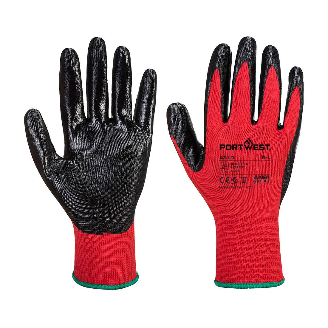 Grip 13 Nitrile Glove (Pack of 12) - Hi-Vis Trousers