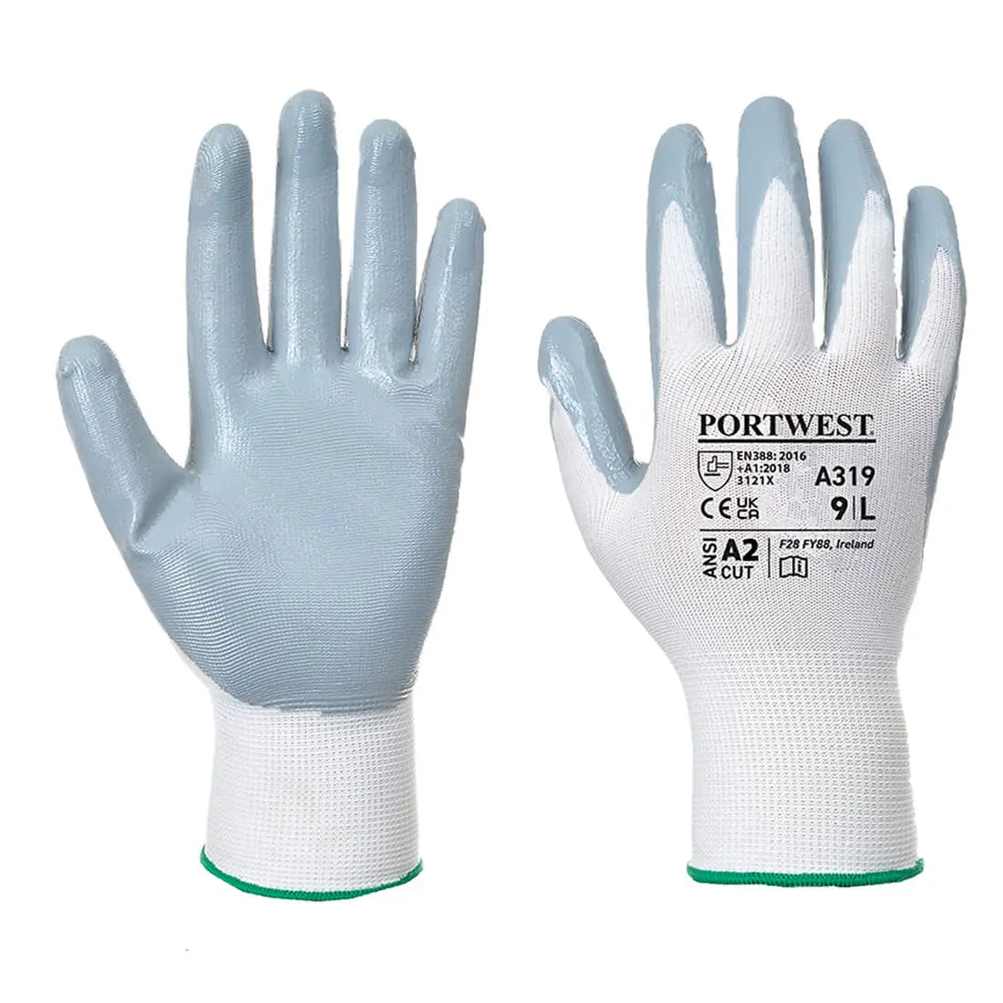 Flexo Grip Nitrile Glove (Retail Pack) (Pack of 12) Portwest