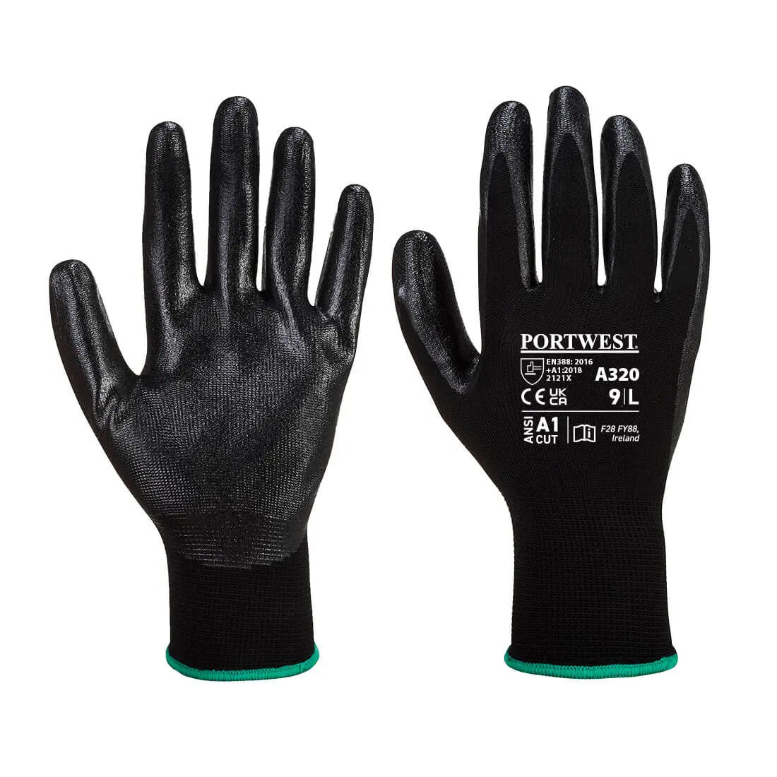 Grip 13 Nitrile Foam Glove (Pack of 12) - Hi-Vis Trousers