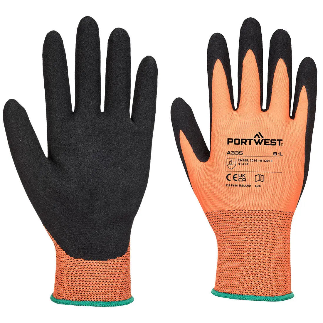 Grip 15 Nitrile Sandy Glove (Pack of 12) - Hi-Vis Trousers