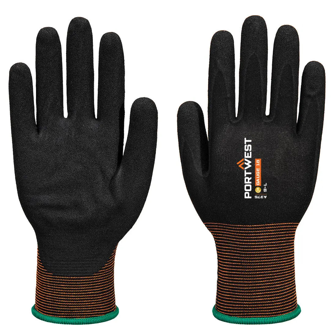 GP Grip 18 Nitrile Smooth/Sandy Glove - Hi-Vis Trousers