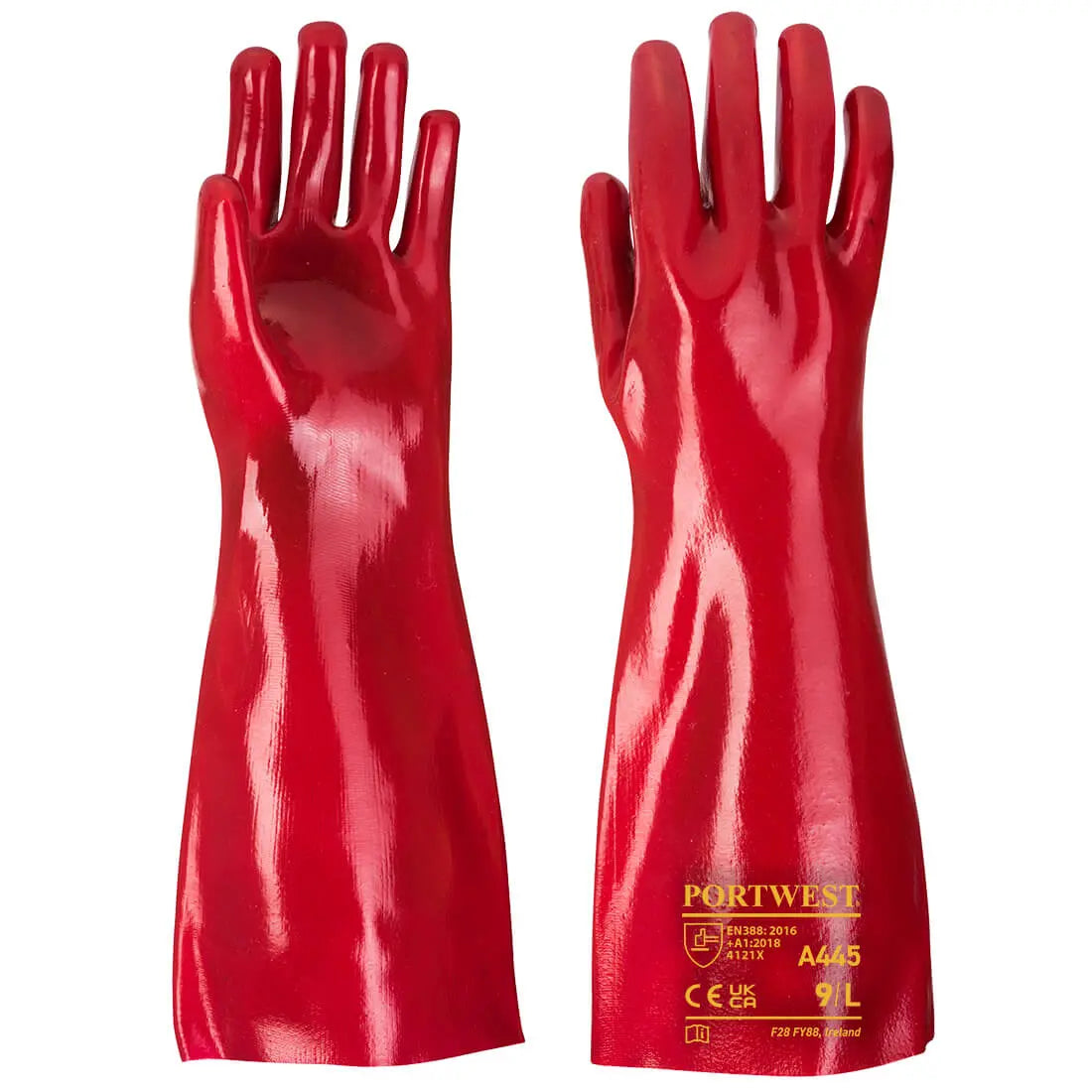 Grip 12 PVC Gauntlet 45cm - Hi-Vis Trousers