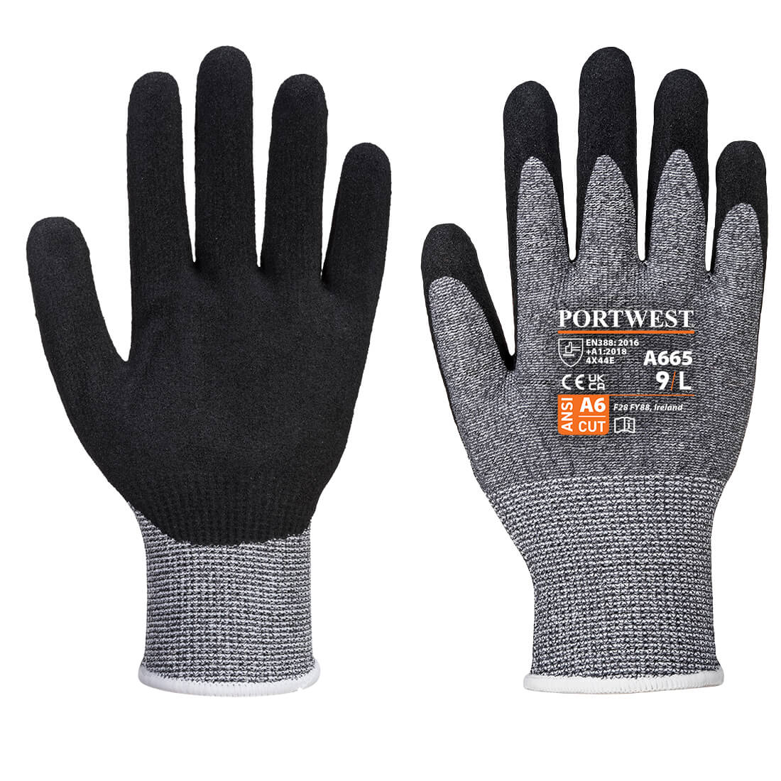 Cut E13 Nitrile Glove - Hi-Vis Trousers