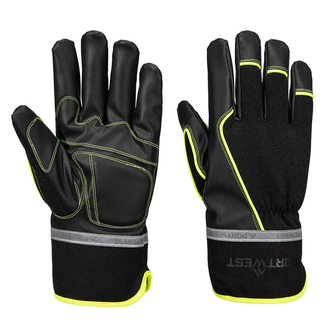Cold 450 PU Waterproof Mechanical Glove - Hi-Vis Trousers