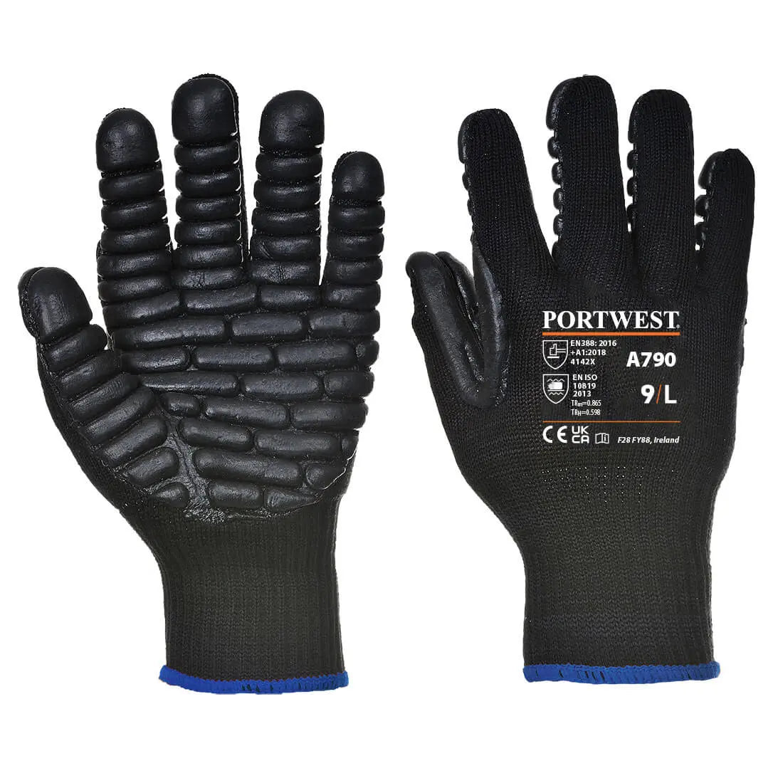 Anti-Vibration 10 Rubber Chloroprene Glove - Hi-Vis Trousers
