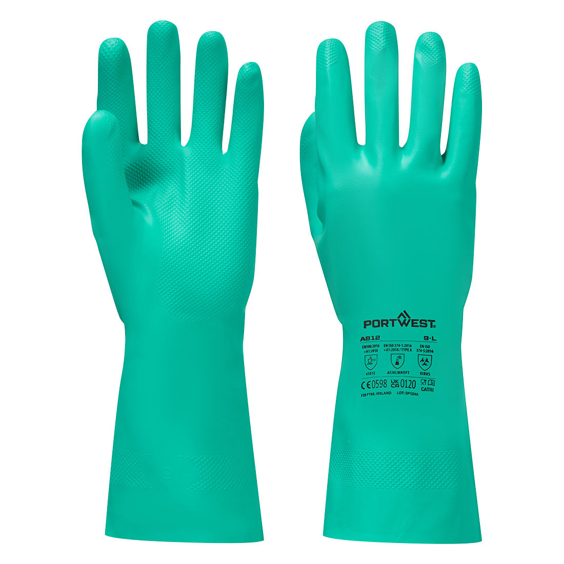 Chem 330 Nitrile Plus Gauntlet - Hi-Vis Trousers