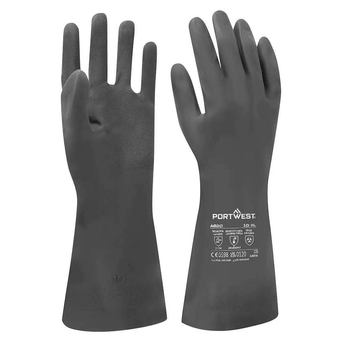 Chem 380 Neoprene Gauntlet - Hi-Vis Trousers