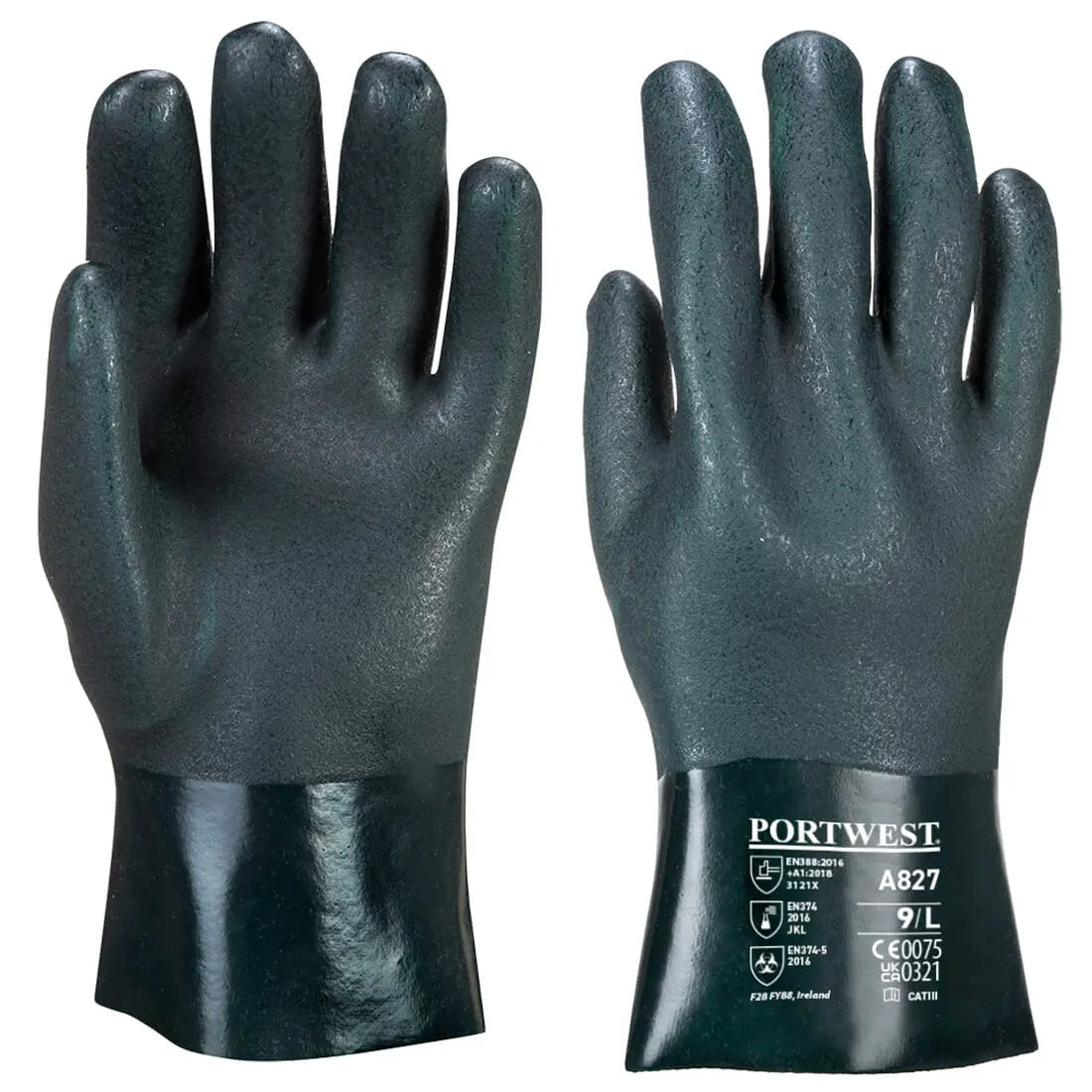 Chem 270 PVC Double Dipped Gauntlet Portwest
