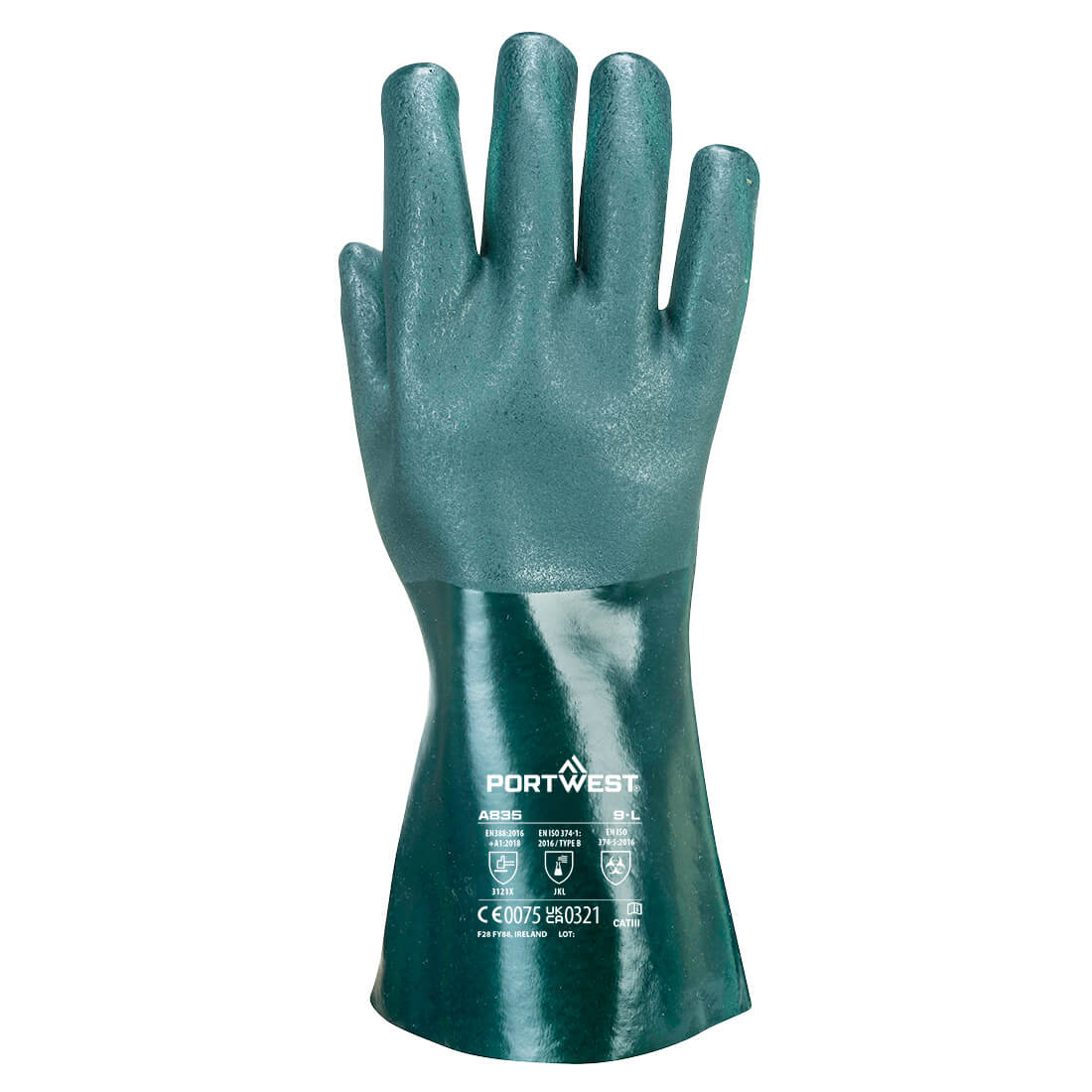 Chem 350 PVC Double Dipped Gauntlet
