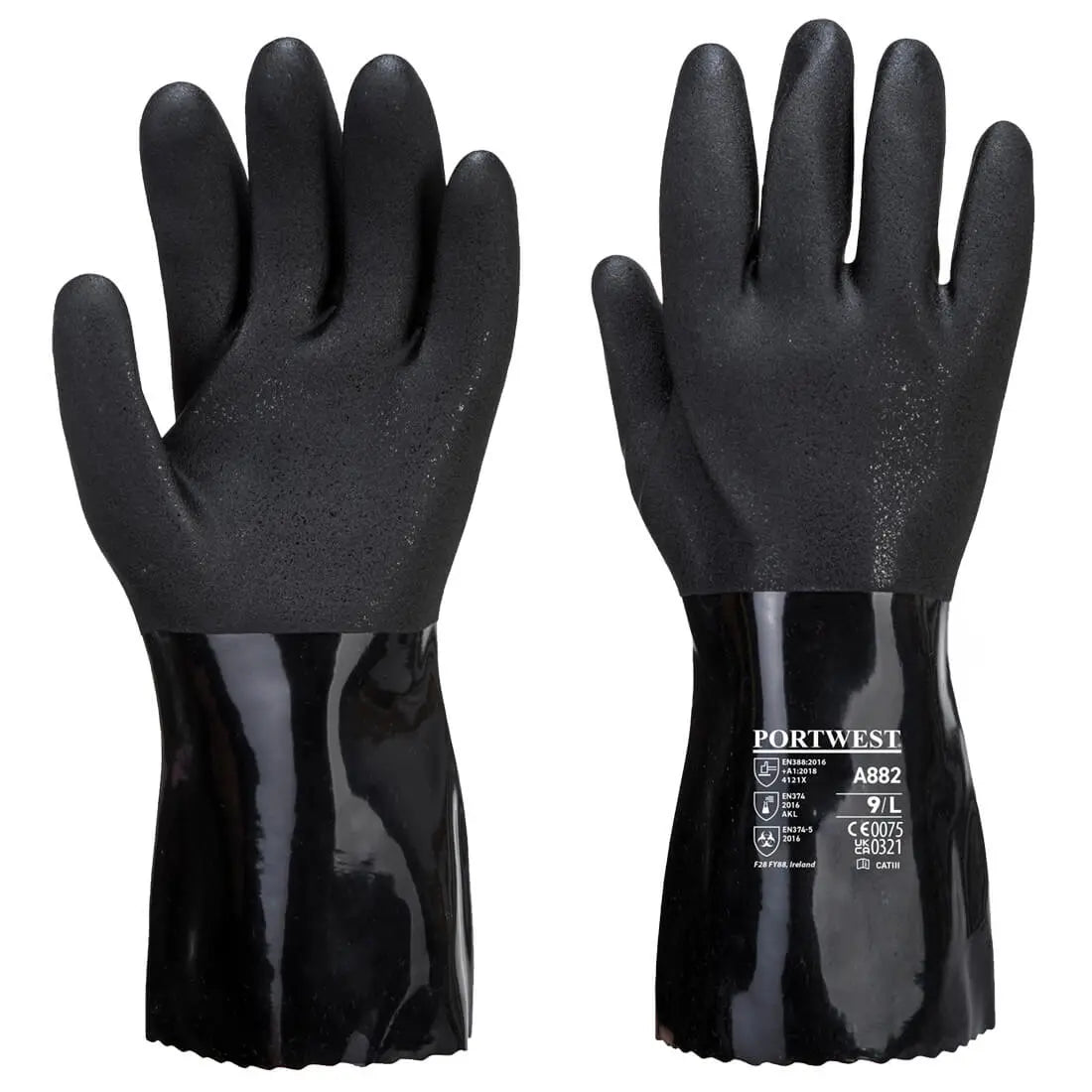 ESD PVC Chemical Gauntlet - Hi-Vis Trousers