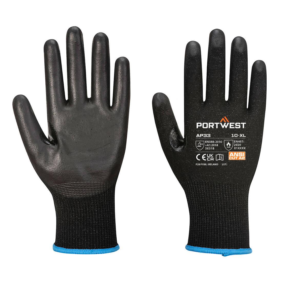 LR15 PU Touchscreen Glove (Pk12) Portwest