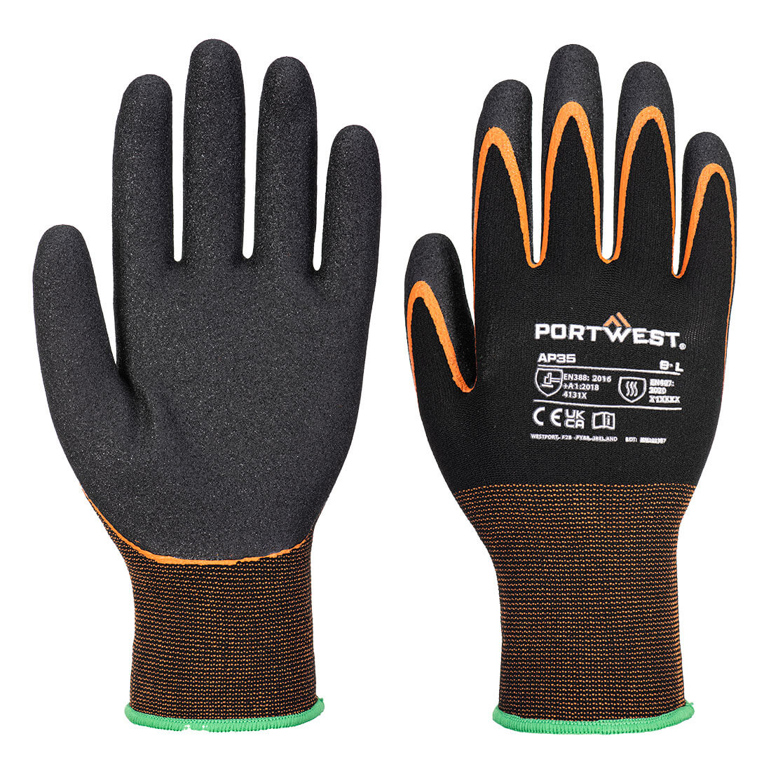 Grip 15 Nitrile Double Palm Glove (Pack of 12)