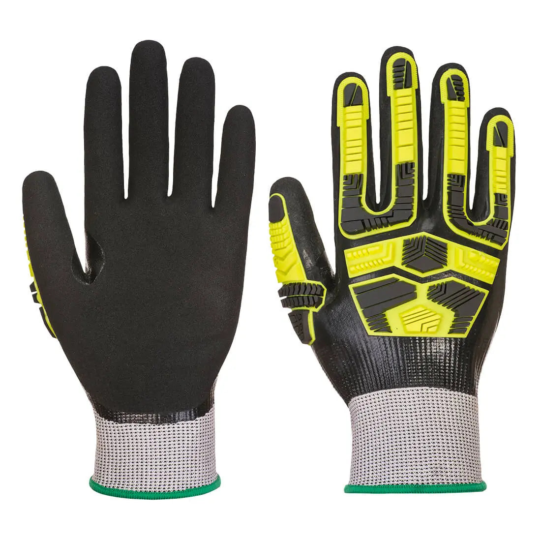Impact D18 Nitrile Sandy TPR Waterproof Glove - Hi-Vis Trousers