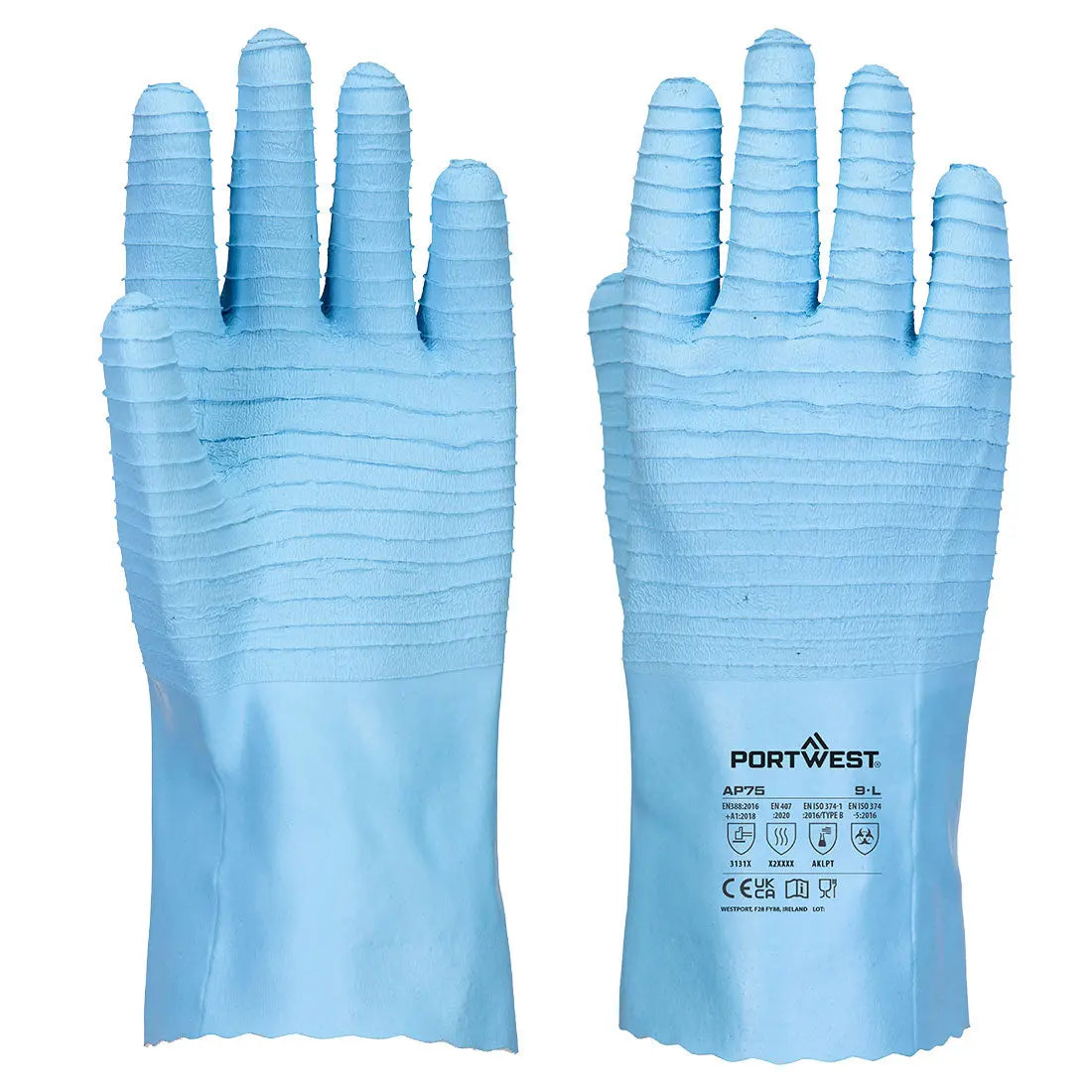 FD Chemical B Latex Gauntlet - Hi-Vis Trousers