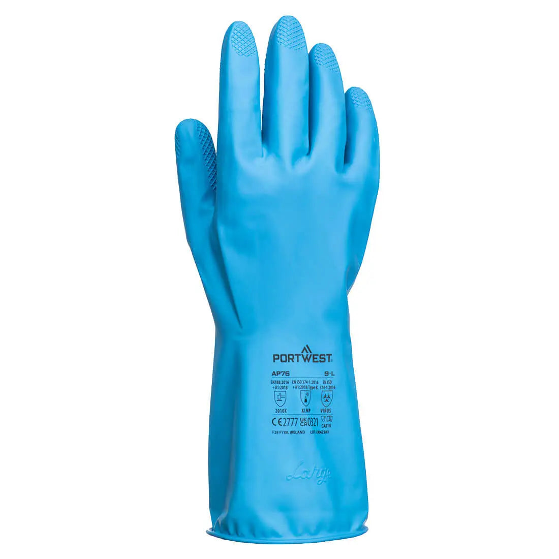 FD Chemical B Latex Light Gauntlet (Pk12) - Hi-Vis Trousers