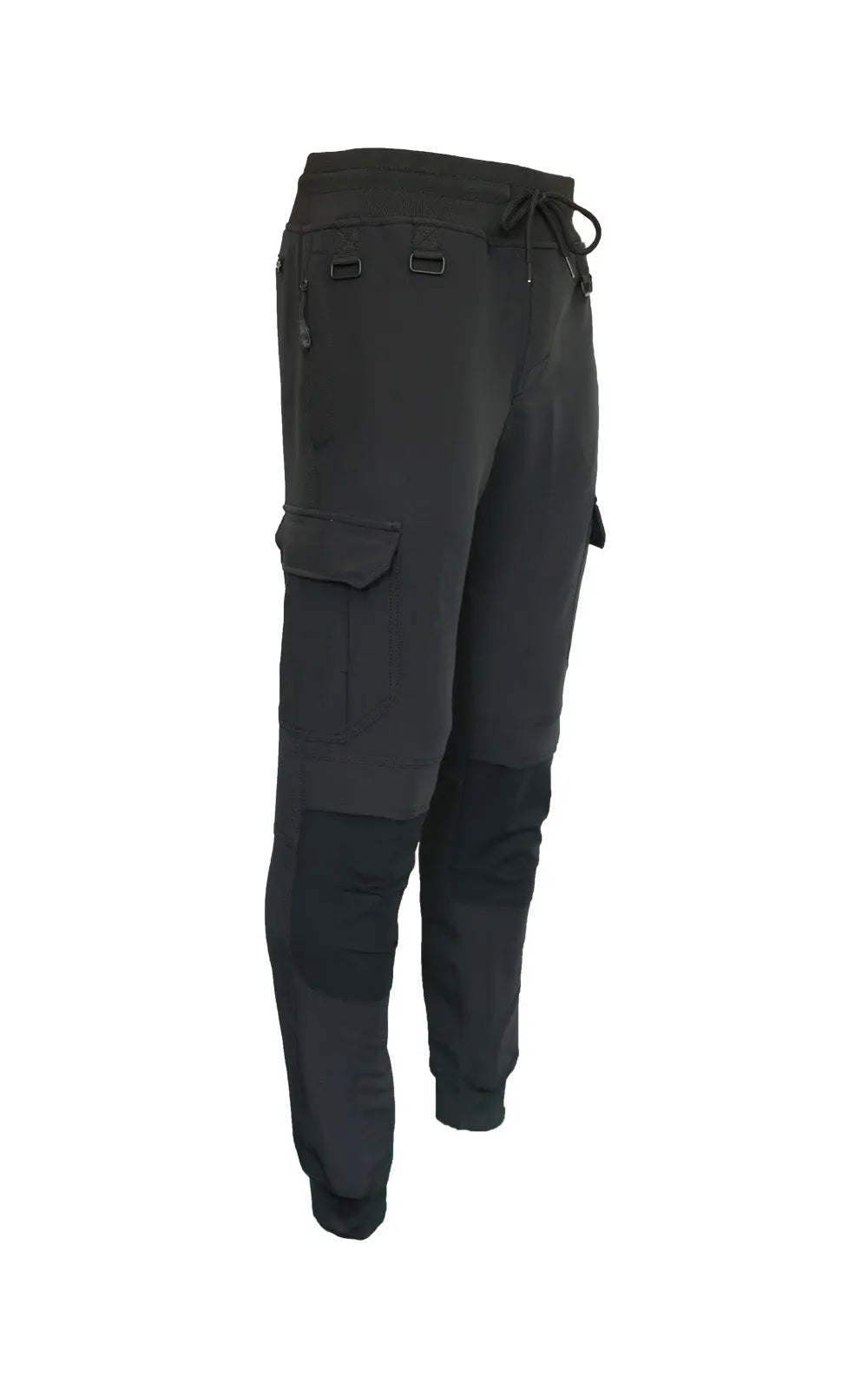 Slim Fit Stretch Work Jogger With Knee Pad Pockets - Hi-Vis Trousers