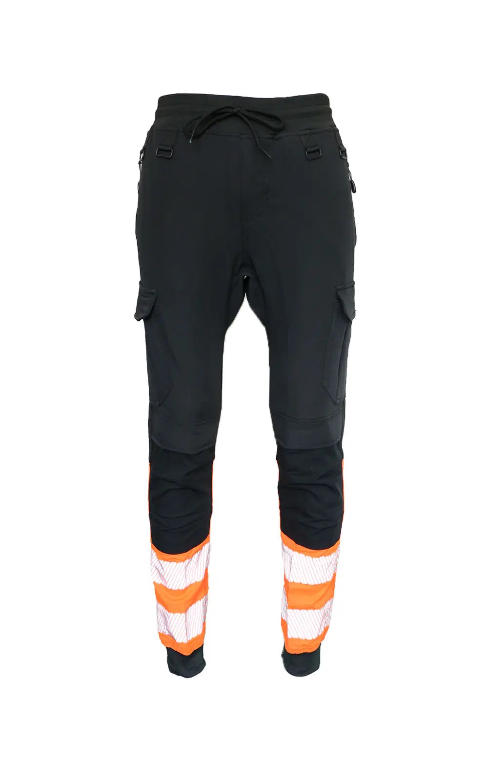 Slim Fit Stretch Hi-Vis Jogger With Knee Pad Pockets - Hi-Vis Trousers