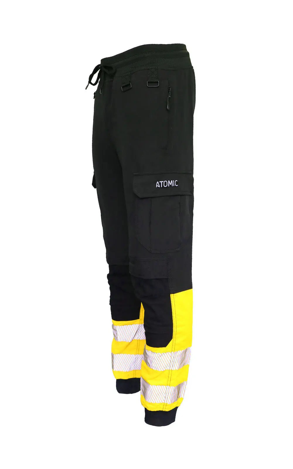 Slim Fit Stretch Hi-Vis Jogger With Knee Pad Pockets - Hi-Vis Trousers