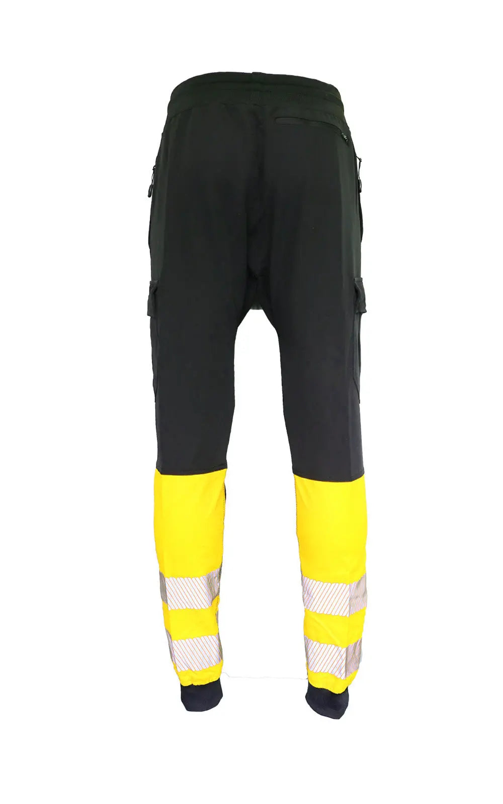 Slim Fit Stretch Hi-Vis Jogger With Knee Pad Pockets - Hi-Vis Trousers