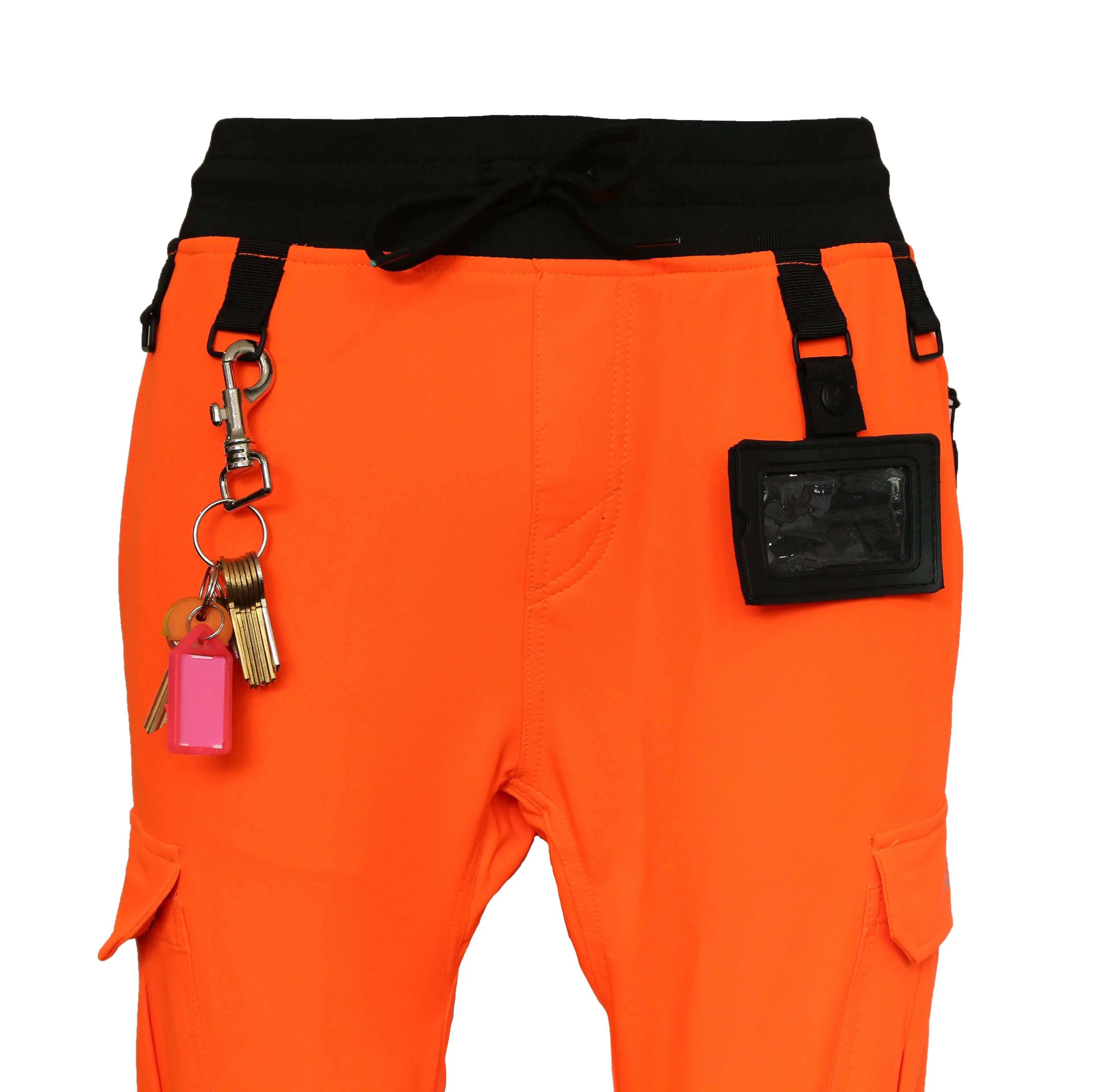 Slim Fit Stretch Hi-Vis Jogger With Knee Pad Pockets - Hi-Vis Trousers
