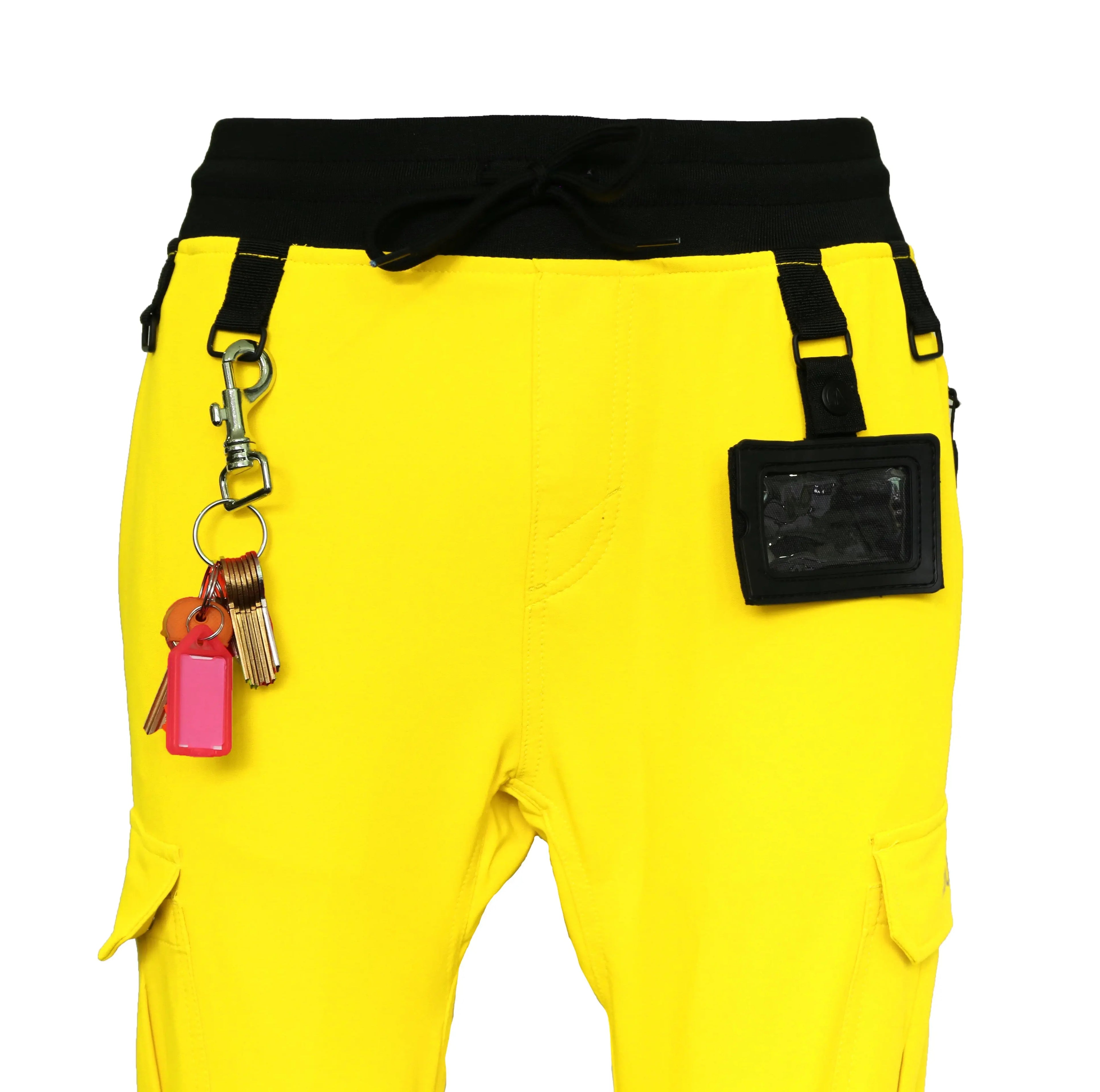 Slim Fit Stretch Hi-Vis Jogger With Knee Pad Pockets - Hi-Vis Trousers