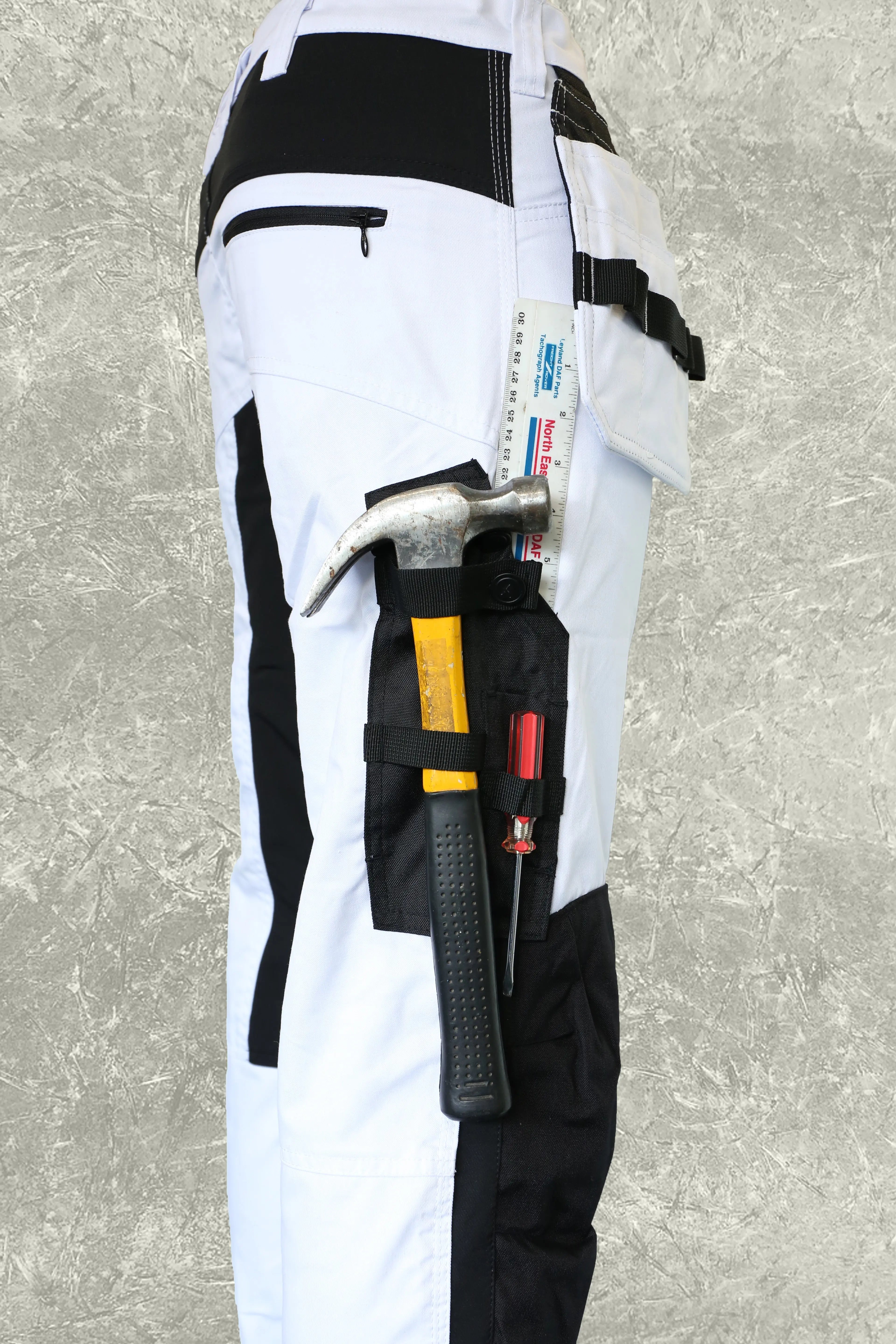 Atomic Workwear Slim Fit Stretch Painters Trouser - Hi-Vis Trousers