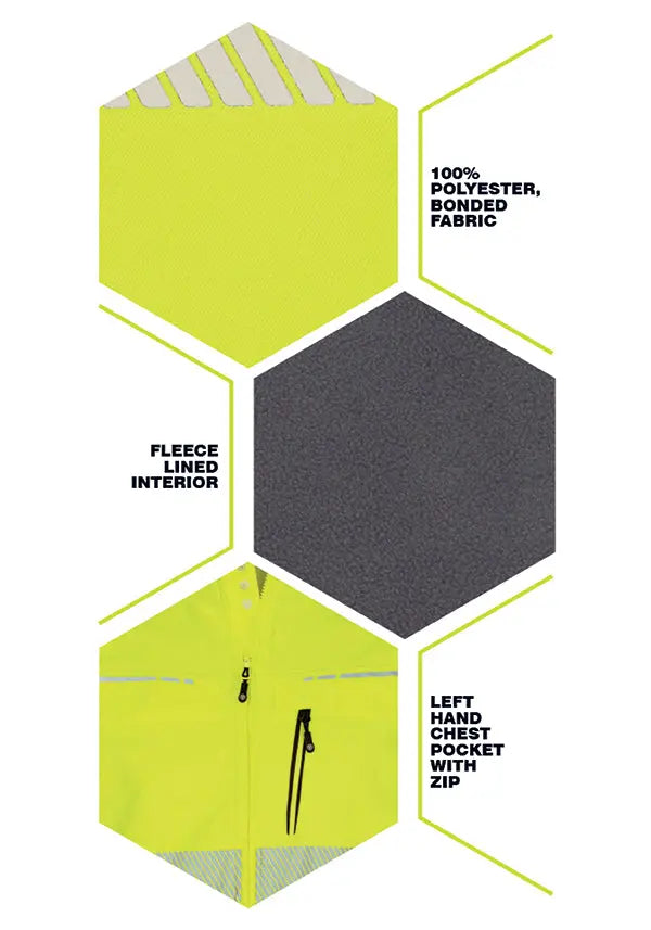 Deltic Hi-Vis Softshell Bodywarmer - Hi-Vis Trousers