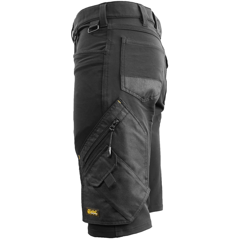 Slim Fit Stretch Work Shorts with Removable Holster Pockets