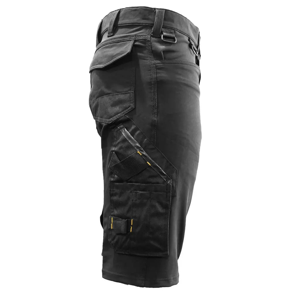 Slim Fit Stretch Work Shorts with Removable Holster Pockets - Hi-Vis Trousers