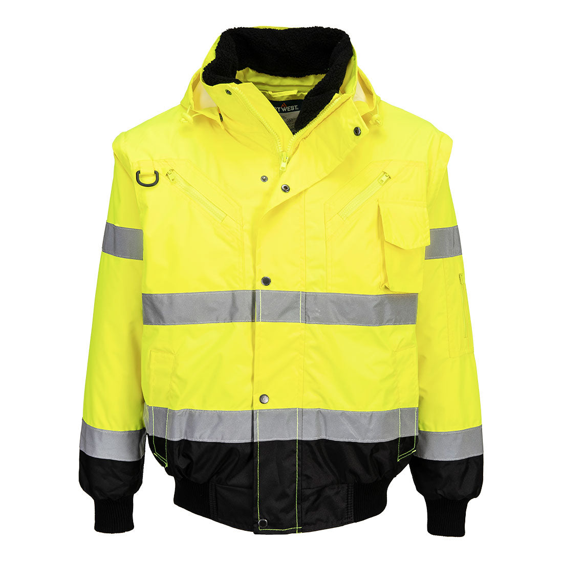 Hi-Vis 3-in-1 Contrast Bomber Jacket Portwest