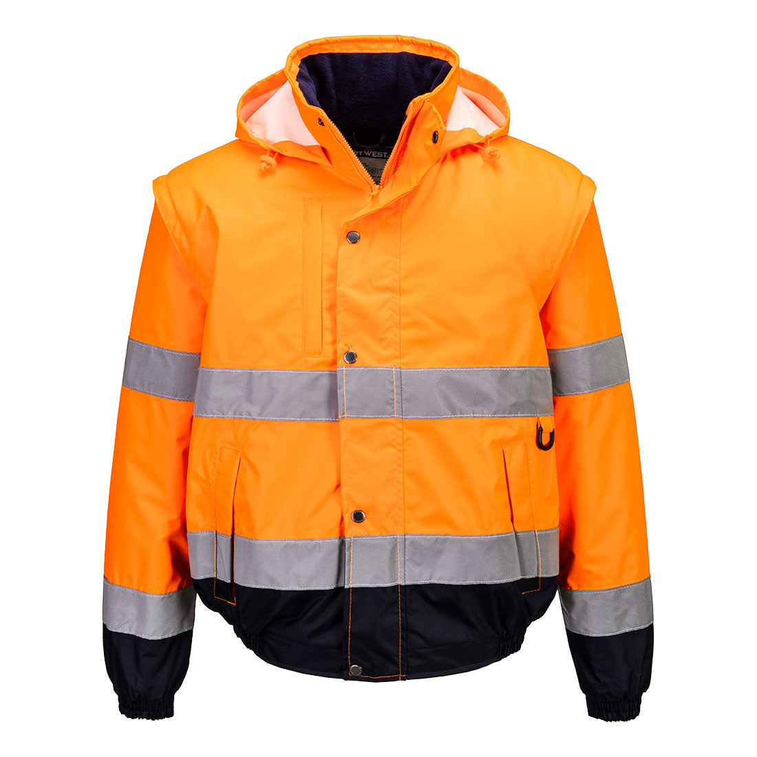 Hi-Vis 2-in-1 Contrast Bomber Jacket Portwest