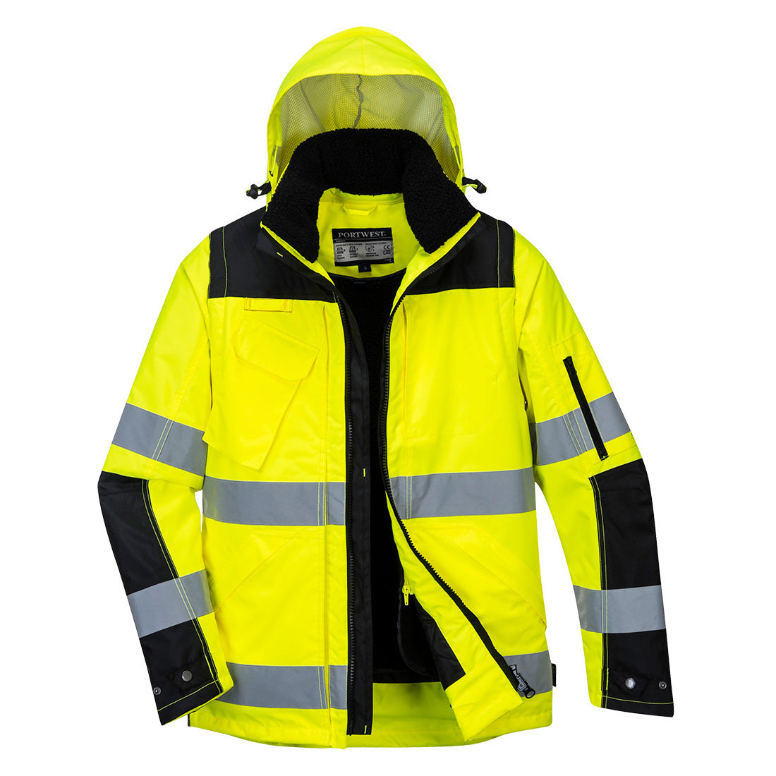 Hi-Vis 3-in-1 Contrast Winter Pro Jacket Portwest