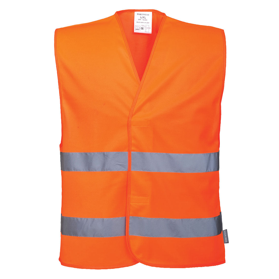 Hi-Vis Two Band Vest Portwest