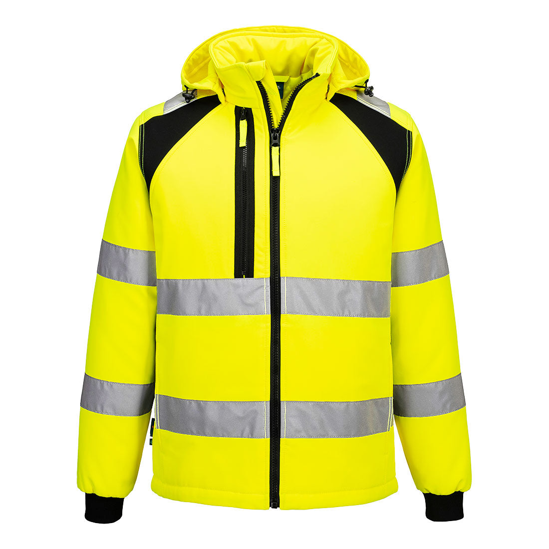 WX2 Hi-Vis Padded Softshell (2L) Portwest