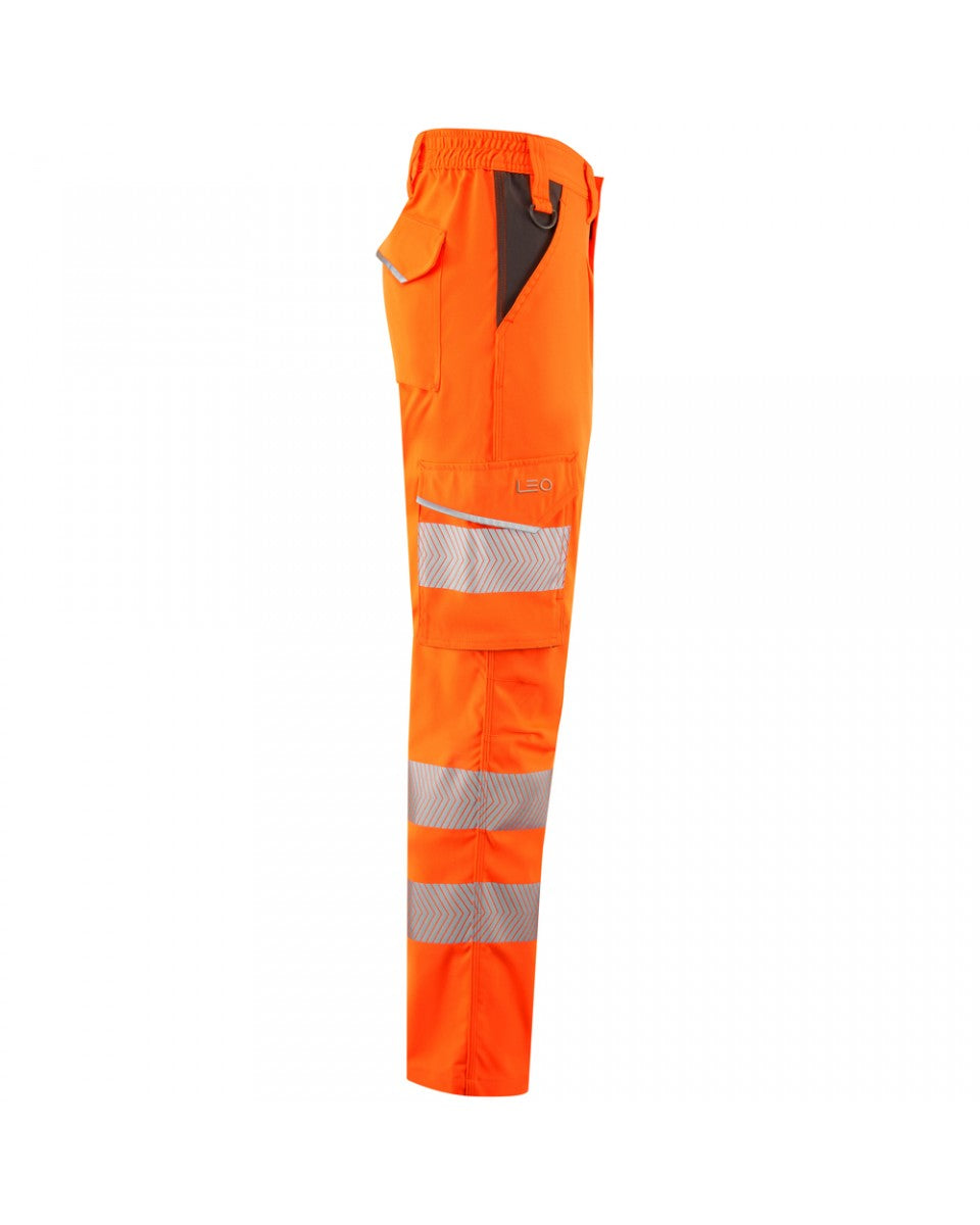 Winswell EcoVis Ladies Lightweight Stretch Trouser Leo Workwear